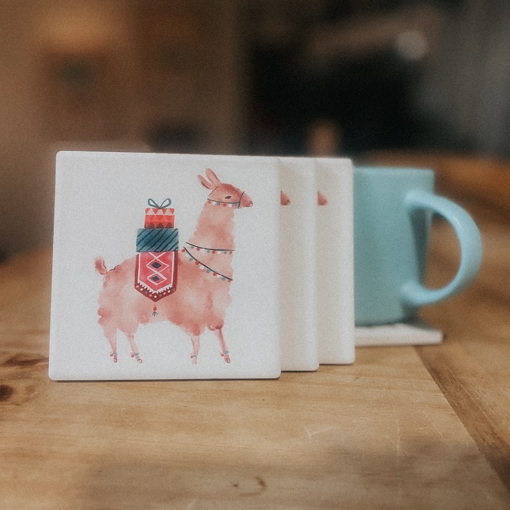 Ceramic Coaster Set of 4